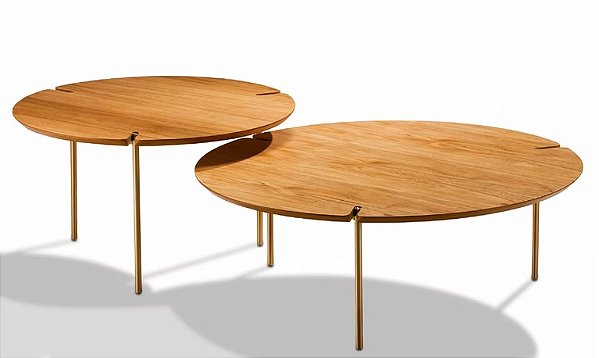 MESA DE CENTRO FENDA GOLD - MERIDIANO