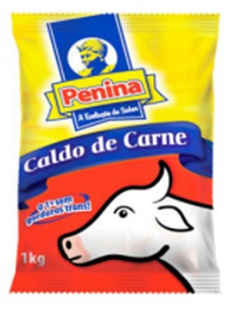 Caldo de Carne - Pacote 1,05 kg - Penina