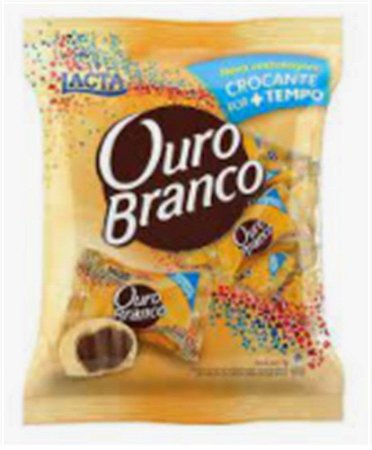 Bombom Ouro Branco Pacote 1 kg - Lacta