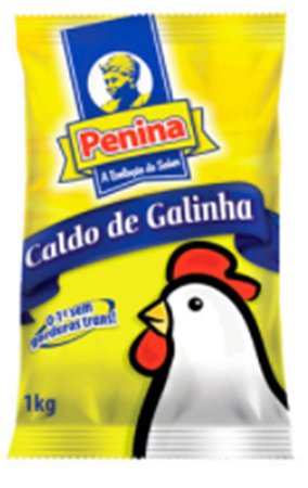 Caldo de Galinha - Pacote 1,05 kg - Penina
