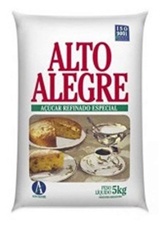 Açúcar Refinado Pacote 1 kg - Alto Alegre