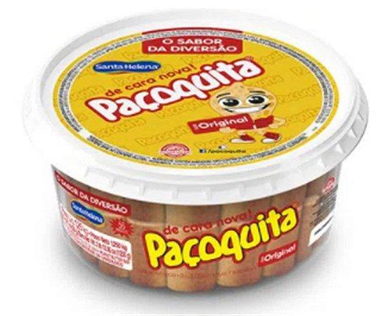 Paçoca Rolha Paçoquita Pote 1,25 kg - Santa Helena