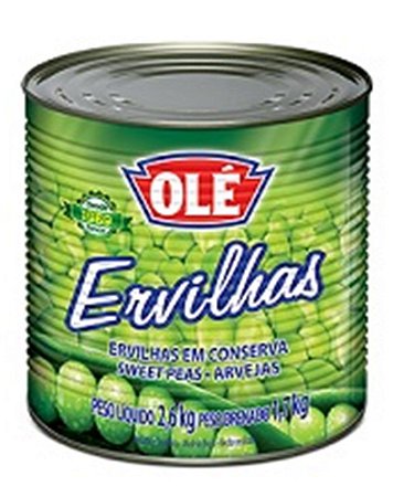 Ervilha em Conserva Lata 2,6 kg - Olé