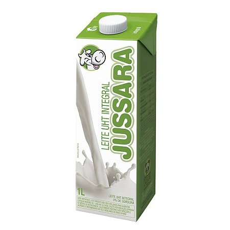 Leite Integral Unidade 1 lt - Jussara