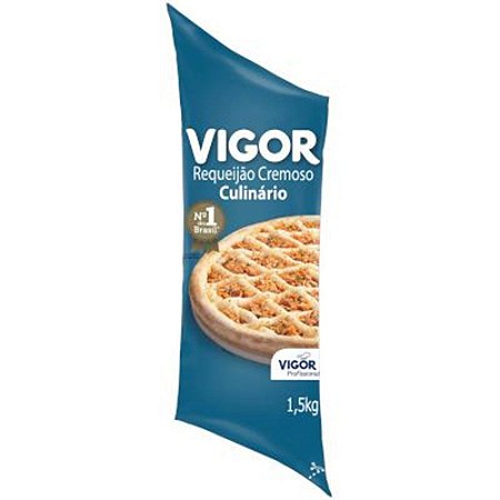 Requeijão Cremoso Bisnaga 1,5 kg - Vigor
