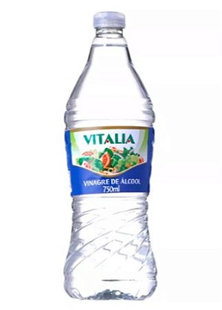 Vinagre de Alcool Incolor Garrafa 750 ml - Vitalia