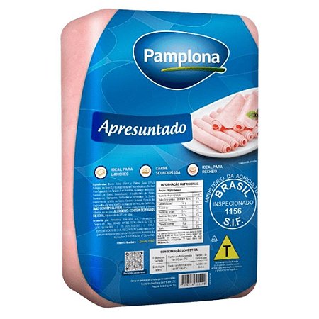 Apresuntado Cozido Peça por kg - Pamplona