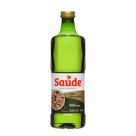 Óleo Composto de Soja e Oliva Pet 500 ml - Siol / Saúde