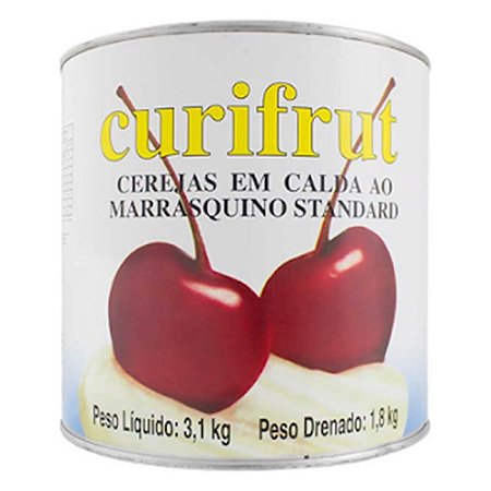 Cereja Marrasquino s/ Talo Lata 3,1 kg - Curifrut