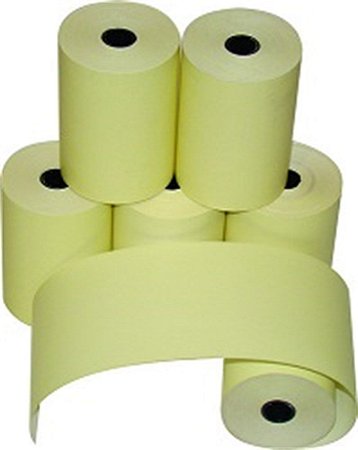 Bobina Térmica Amarela 80 mm X 80 m 48 g