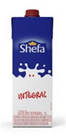 Leite Integral Unidade 1 lt - Shefa