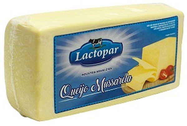 Queijo Mussarela Peça por kg - Lactopar