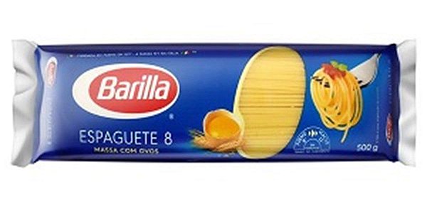 Macarrão Espaguete Pacote 500 g - Barilla