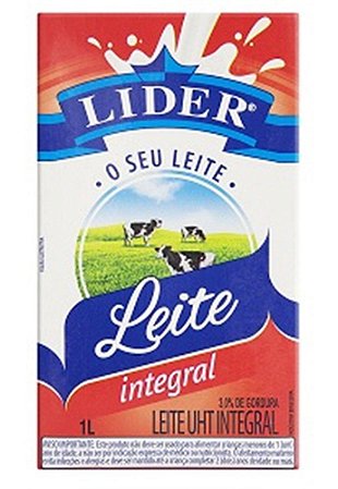 Leite Integral Unidade 1 lt - Líder