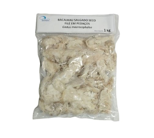 Bacalhau Pedaços Pacote 1 kg - Seapro-Dalian