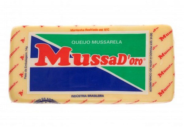 Queijo Mussarela Peça por kg - Mussad’oro