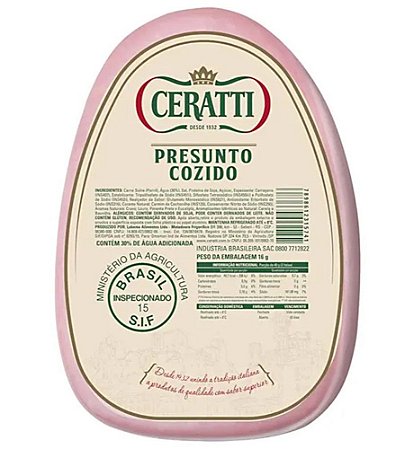 Presunto Cozido Peça por kg - Ceratti