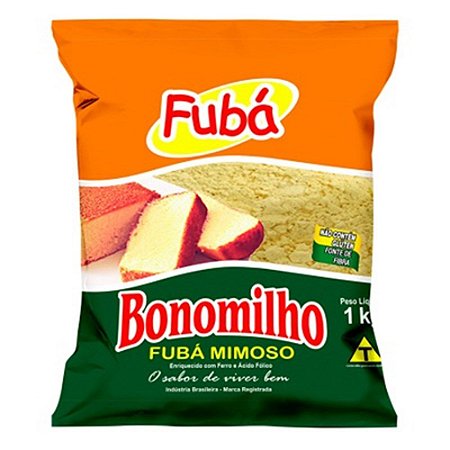 Fubá Mimoso Pacote 500 g - Bonomilho