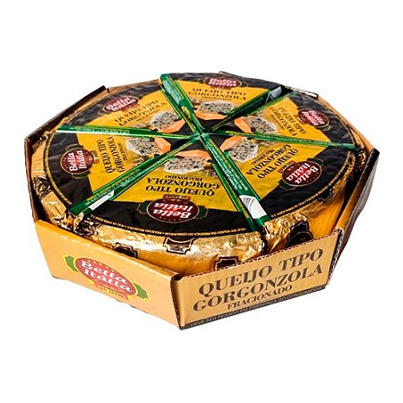 Queijo Gorgonzola Peça Fracionada por kg - Bella Italia