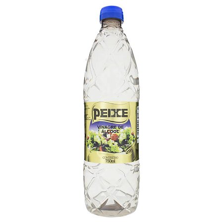 Vinagre de Alcool Incolor Garrafa 750 ml - Peixe