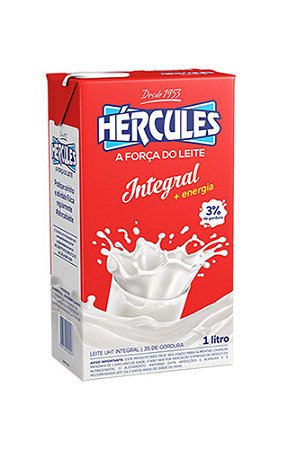 Leite Integral Unidade 1 lt - Hercules
