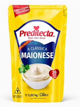 Maionese Bisnaga 1,02 kg - Predilecta