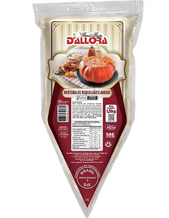 Requeijão Cremoso com Amido Bisnaga 1,5 kg - Forno & Fogão D'allora