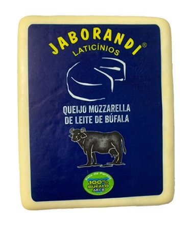 Queijo Mussarela de Búfala 100% Peça por kg - Jaborandi