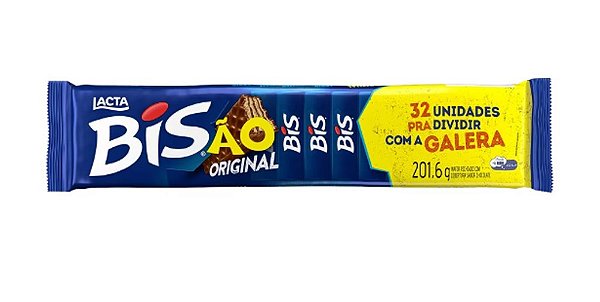 Chocolate Bis ao Leite 201,6 g - Lacta