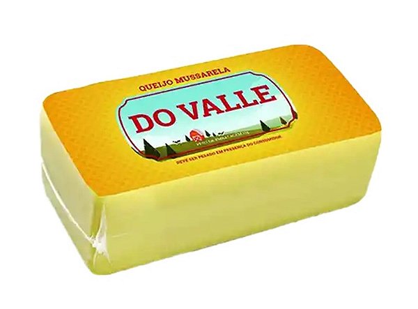 Queijo Mussarela Peça por kg - Do Valle