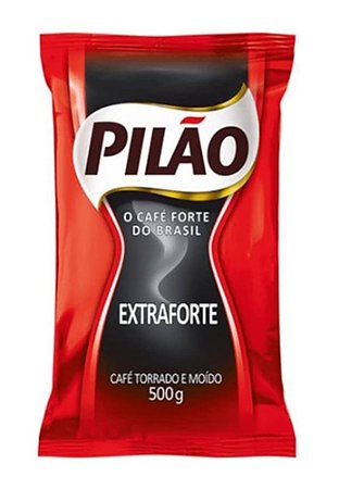Café Torrado e Moído Extra Forte Pacote 500 g - Pilão