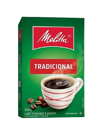 Café Torrado e Moído Tradicional Pacote 500 g - Melitta