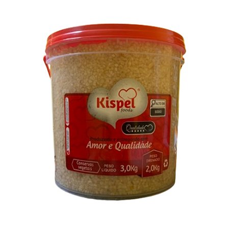 Alho Triturado Cru Balde 3 kg - Kispell Foods