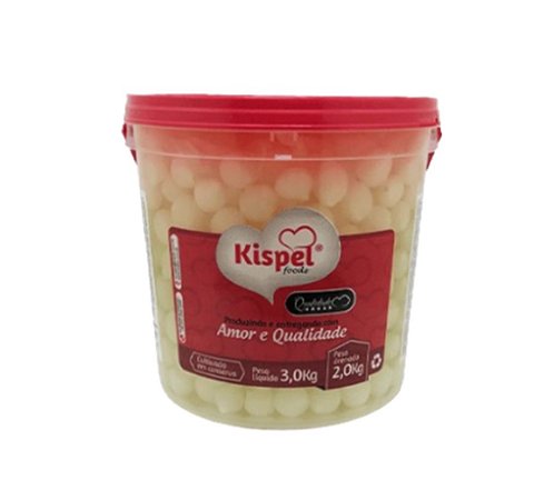 Cebolinha Cristal Balde 3 kg - Kispell Foods
