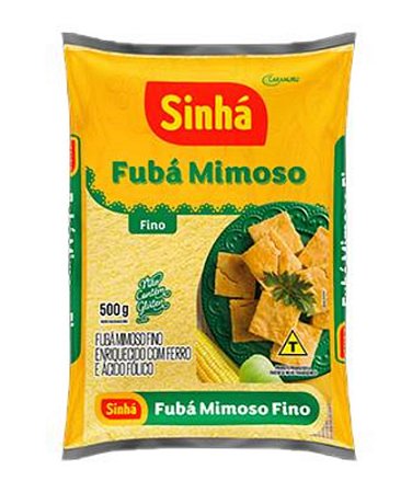 Fubá Mimoso Pacote 500 g - Sinhá