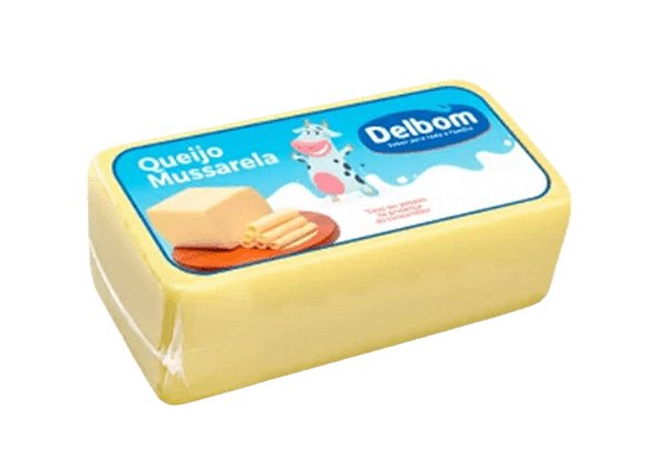 Queijo Mussarela Peça por kg - Delbom