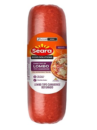 Lombo Tipo Canadense Food Peça por kg - Seara