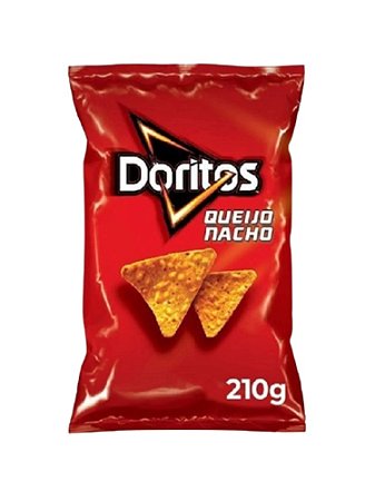 Salgadinho de Milho Queijo Nacho Doritos Pacote 210 g - Elma Chips