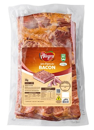 Bacon Manta Pedaço (Barriga) por kg - Alegra