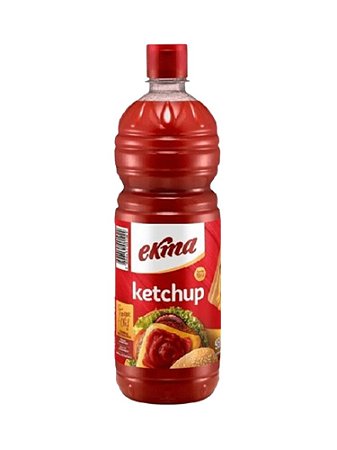 Ketchup Tradicional Garrafa 950 g - Ekma