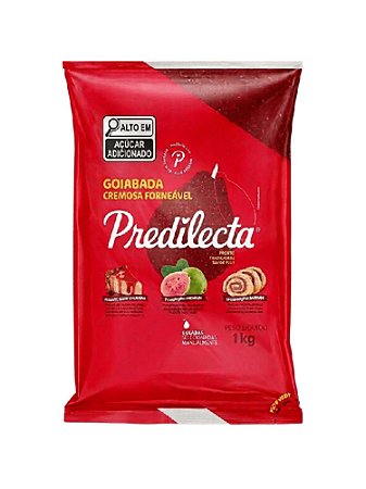 Goiabada Forneável Cremosa Bisnaga 1 kg - Predilecta