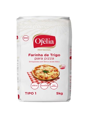 Farinha de Trigo Especial para Pizza Fardo 25 kg - Tia Ofélia