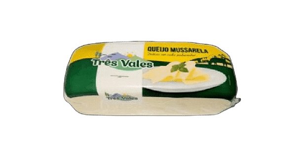 Queijo Mussarela Peça por kg - Três Vales