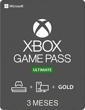 Xbox Game Pass Ultimate 3 Meses Brasil