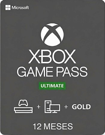 Xbox Game Pass Ultimate 12 Meses Novos Usuarios