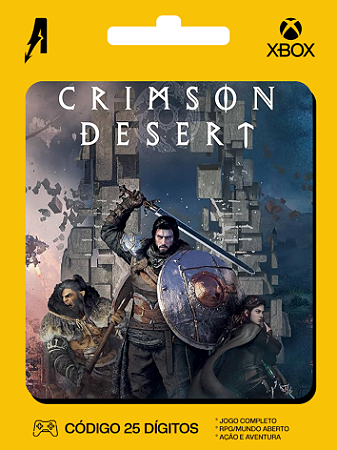 Crimson Desert Standard – Xbox One - Series X|S – Código 25 Dígitos
