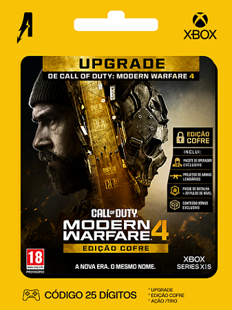 UPGRADE de Call of Duty: Modern Warfare 4 - Edição Cofre
