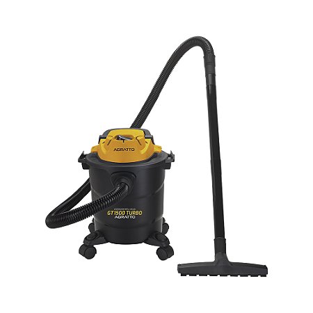 Aspirador de pó - Pó e Água - 1400w - 11l  - Agratto - Preto/Amarelo (127v)