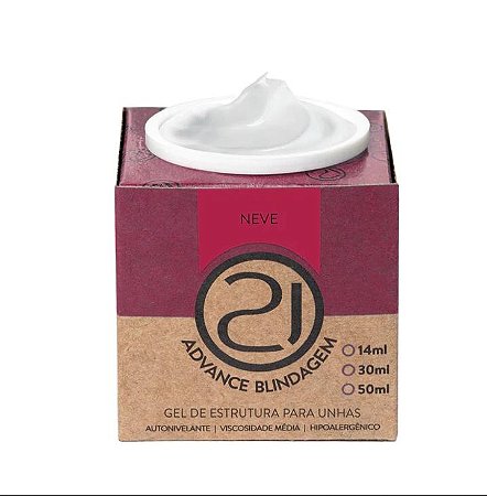 Nails 21 Gel Blindagem Neve 30ml