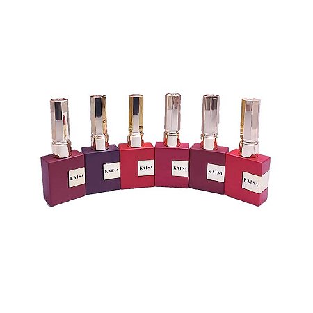 Kit Esmalte Kaisa Vermelho 6 un